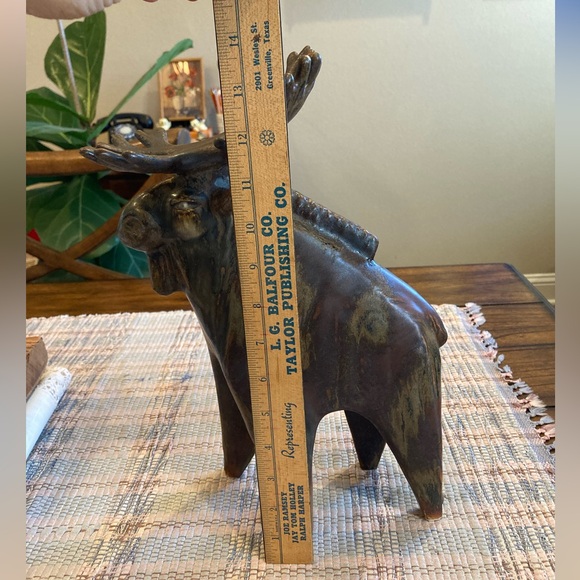 Taisto Kaasinen Pottery For Arabia Bull Moose Large Mid Century Finland - Picture 11 of 14